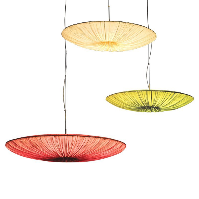 New Chinese Style Fabric Chandelier – Artistic Creative Ceiling Lamp