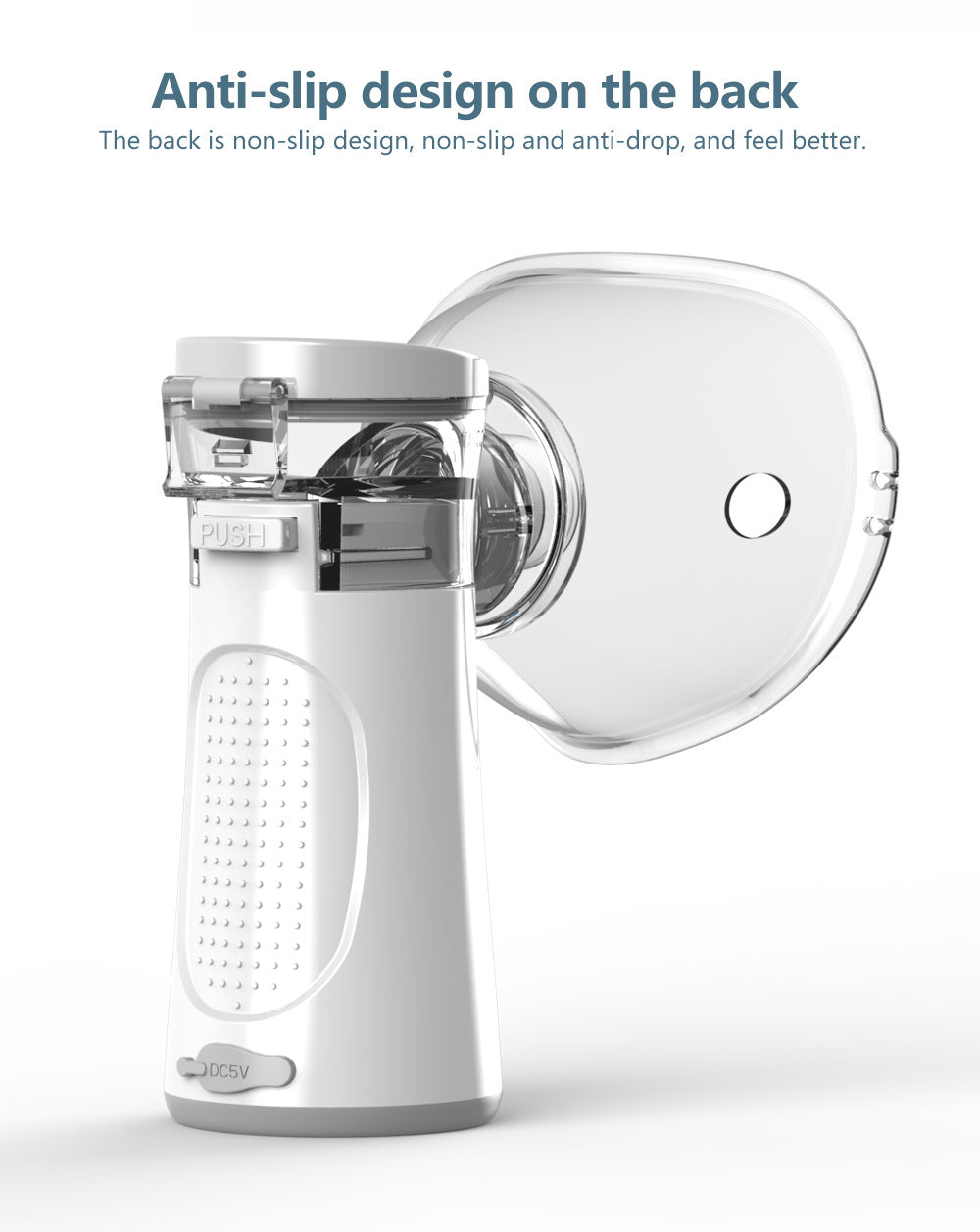 Handheld Children Portable Ultrasonic Atomizing Humidifier Mini Mist Air Moisturizer for Kids and Home Use