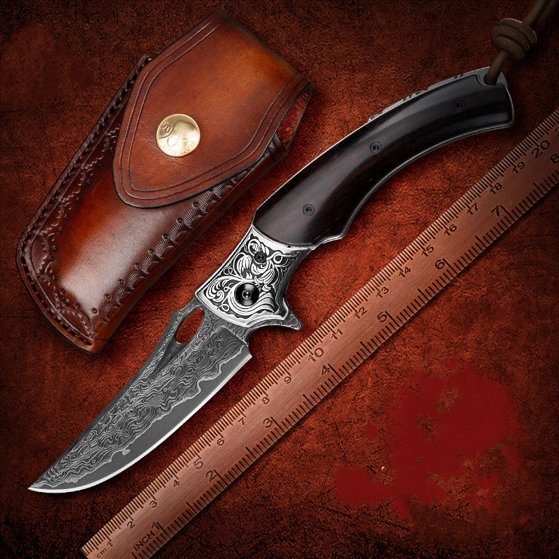 Folding Pocket Knife Outdoor Camping Survival Multi Purpose EDC Tool for Hiking and Travel