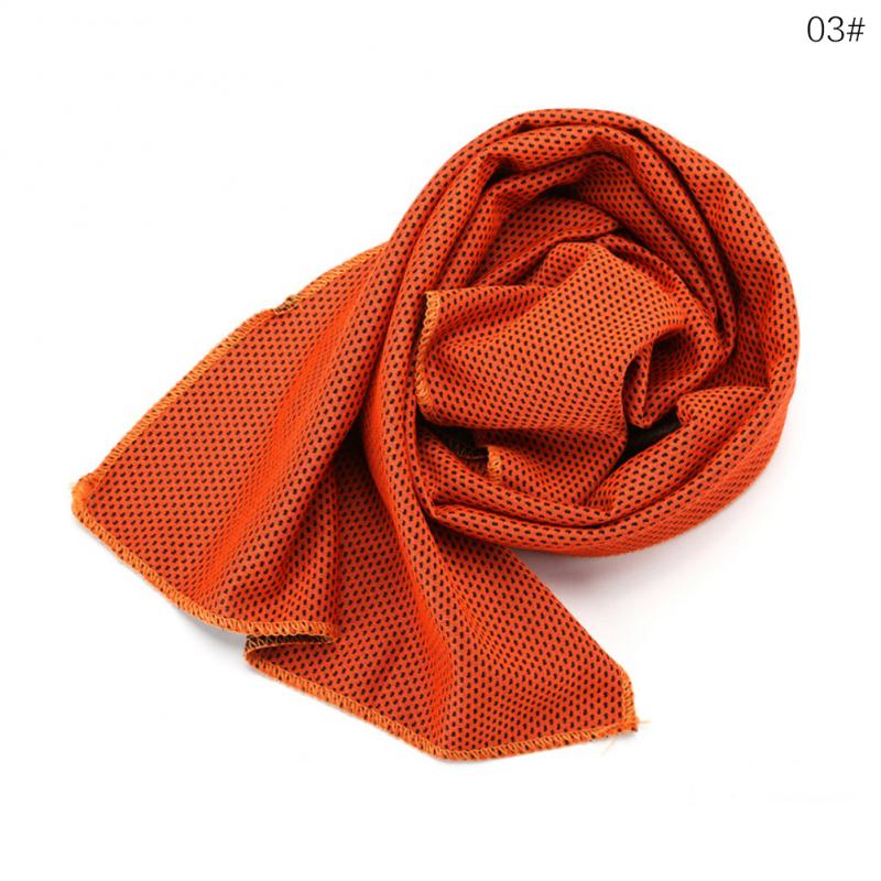 Cooling Sports Towel Microfiber Ice Cold Towel Breathable Gym Yoga Running Fitness Cooling Towel