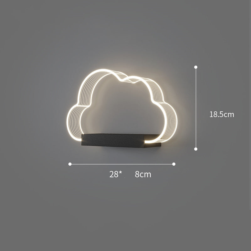 Warm and Romantic Aisle Corridor Bedroom Lights LED Ambient Wall and Ceiling Lighting for Home Decor Mood Setting