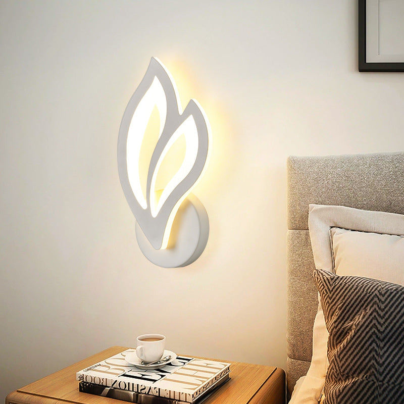 Modern Minimalist Iron Craft Wall Lamp Bedside Staircase Decorative Wall Sconce Light