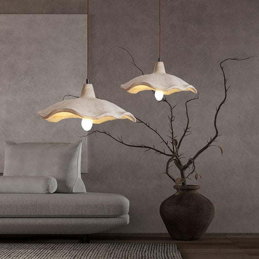 Japanese Style Chandelier for Bedroom Dining Room Bar Counter Minimalist Pendant Light