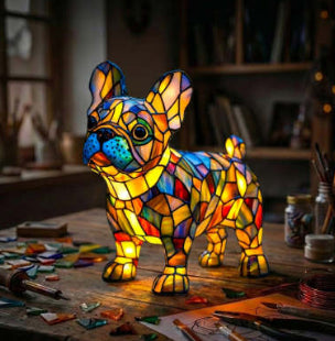 Indoor Resin Decorative Statue Lamp Creative Artistic Table Light for Home Living Room Decor