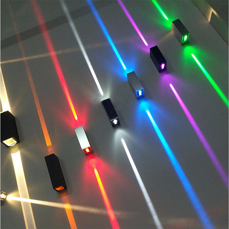 LED Aluminum Wall Light Outdoor Waterproof Garden Sconce Modern Exterior Wall Lamp