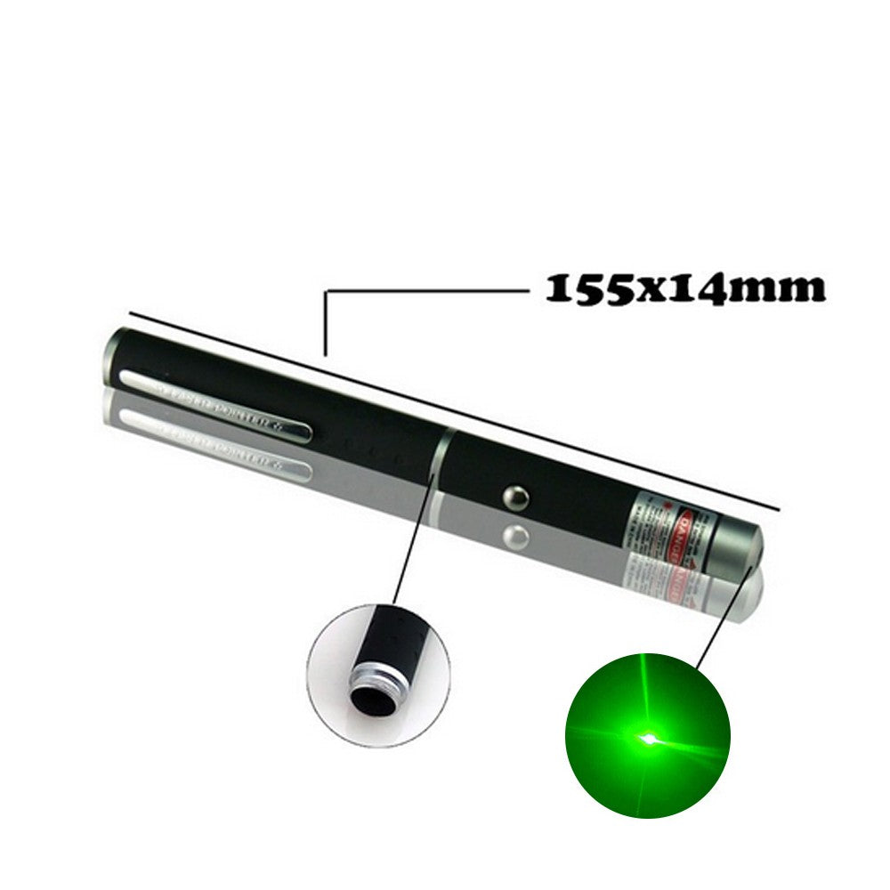 532nm Green Laser Pointer Pen – Visible Beam AAA Mini Laser Torch (10PCS Set)