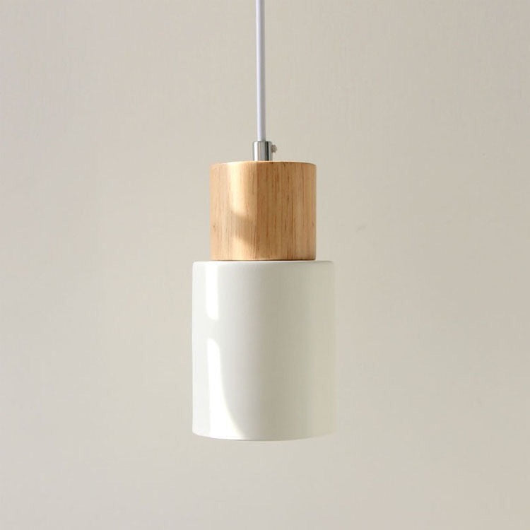 Wood Pendant Lights Island Bar Hanging Lamp Modern Rustic Ceiling Light for Kitchen Dining Decor