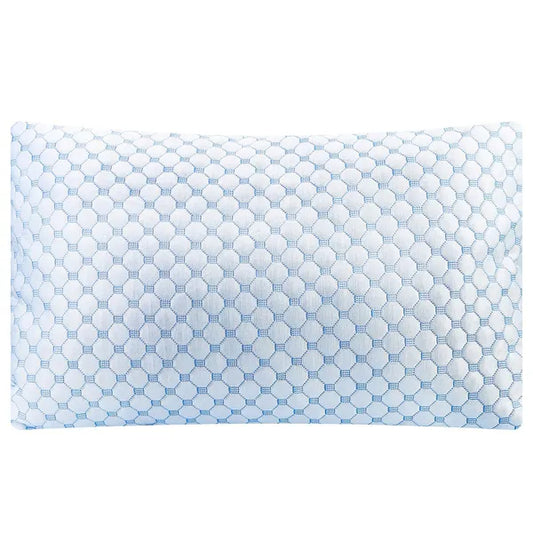 Cooling Memory Foam Bed Pillow Gel Infused Ventilated Breathable Heat Reducing Sleep Pillow Machine Washable