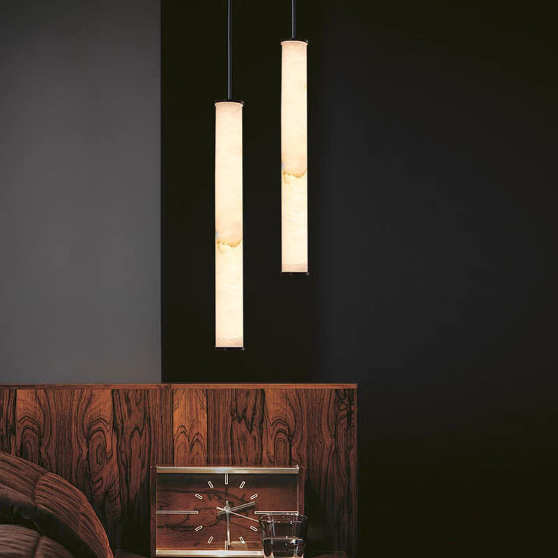 Marble Droplight – Small Pendant Lamp for Dining Room & Master Bedroom Bedside