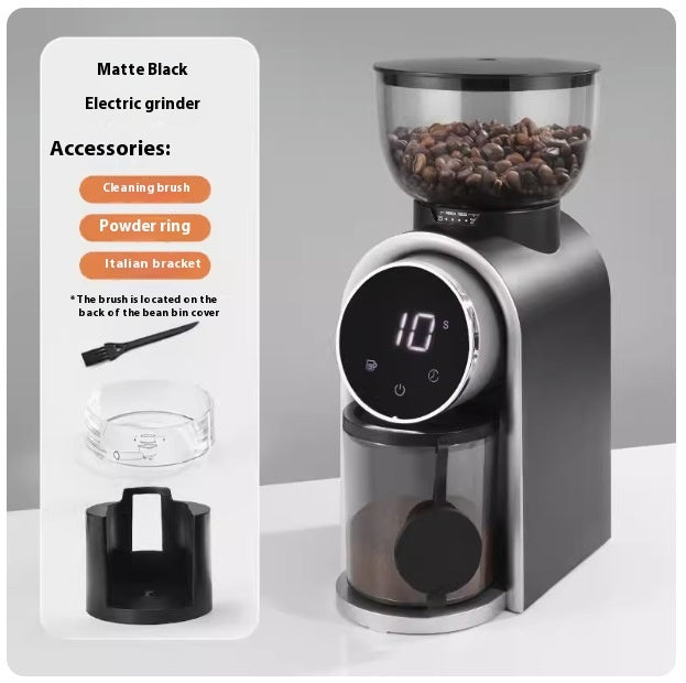 Smart Electric Coffee Grinder with Adjustable Scale Household Coffee Grinding Machine