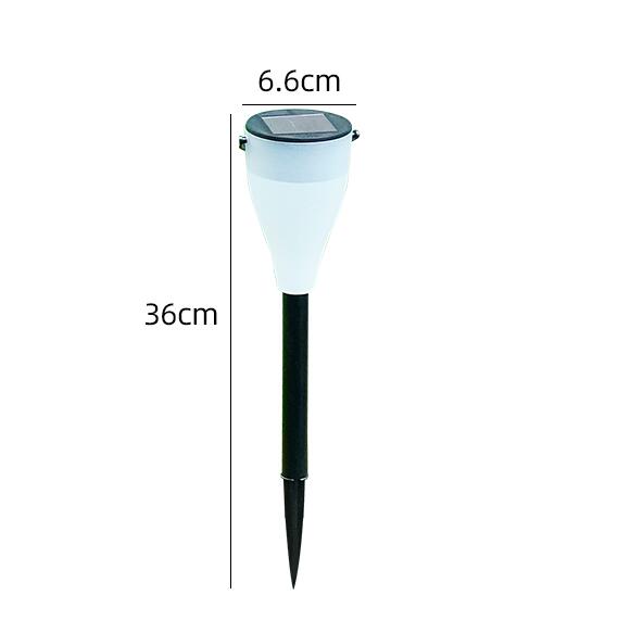 Solar Outdoor Water Decorative Street Light LED Waterproof Garden Landscape Lamp for Courtyard Yard Pathway Lighting