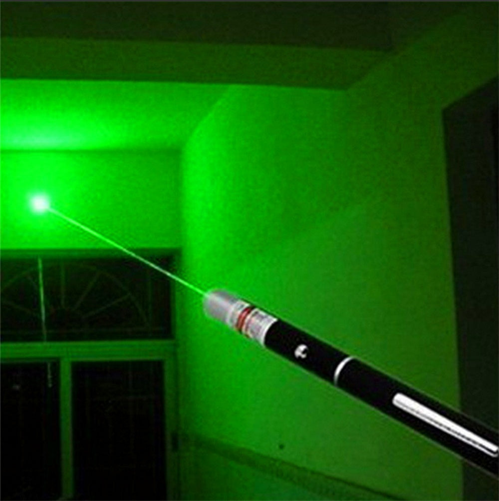 532nm Green Laser Pointer Pen – Visible Beam AAA Mini Laser Torch (10PCS Set)