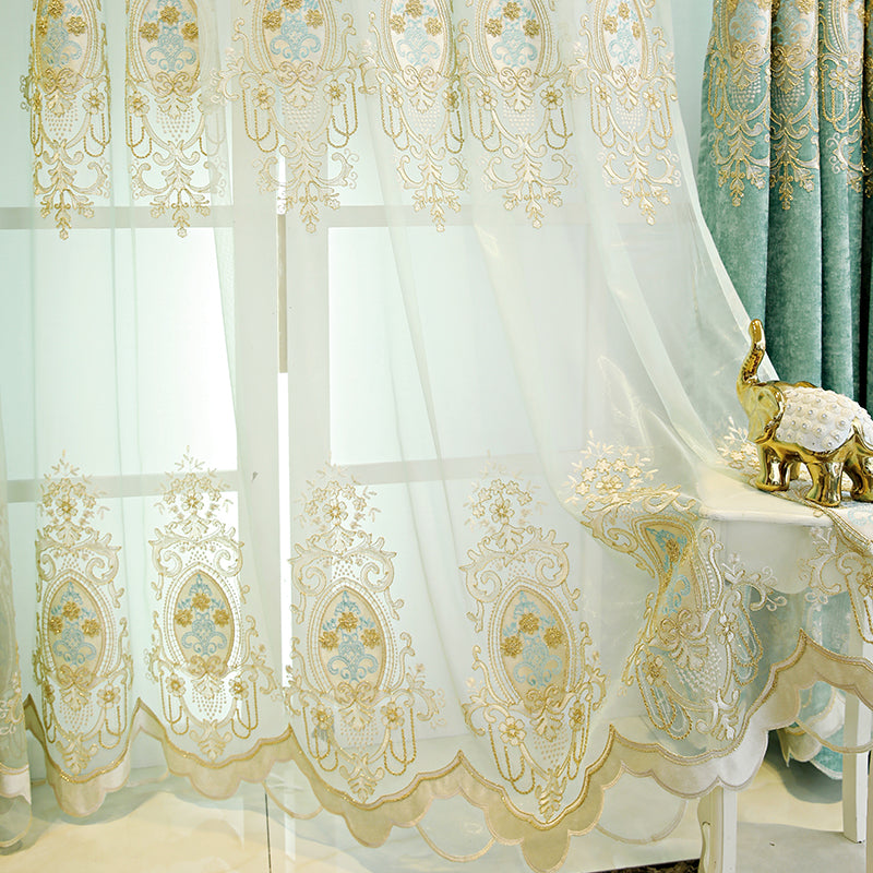 Bedroom Full Blackout Curtains Green New Modern Window Drapes for Privacy and Home Decor
