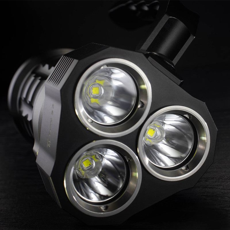 Diving Tube Super Bright Waterproof Flashlight High Power Underwater LED Torch for Diving & Outdoor Use
