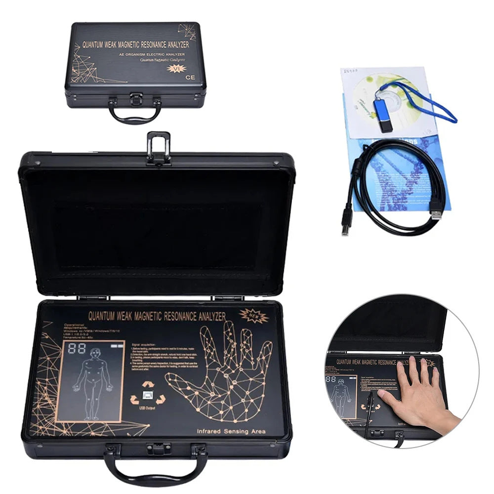 6G Quantum Body Analyzer – Palm Touch Health Detector for Full Body Wellness Scan