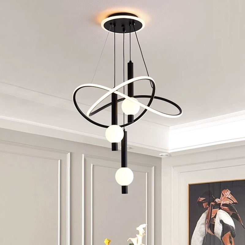 Lollipop Chandelier Pendant Light – Modern Bedroom & Home Ceiling Lamp
