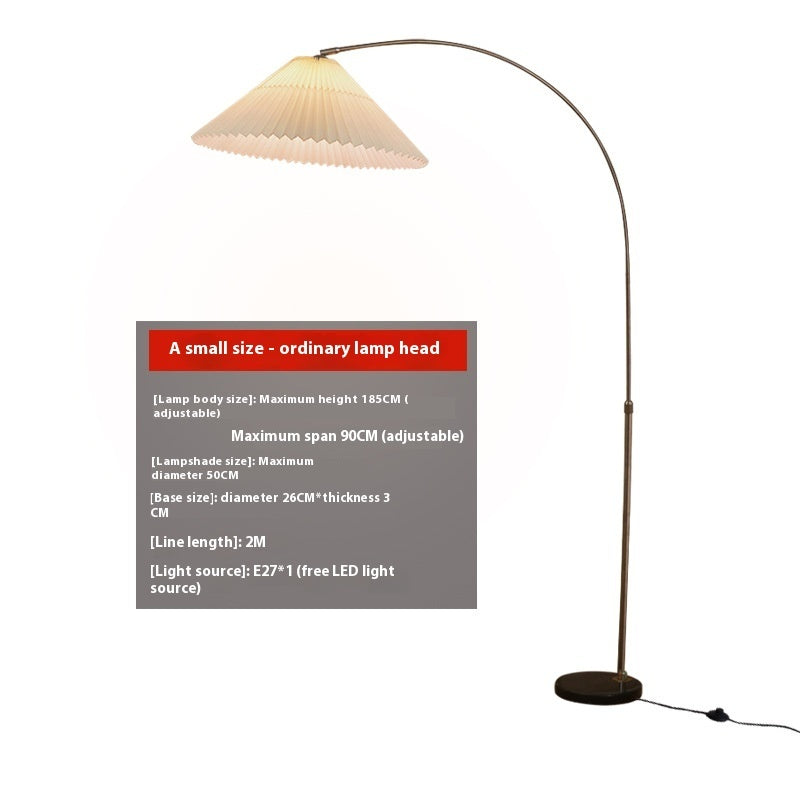 Fishing Rod Floor Lamp with Button Switch for Living Room Decor
