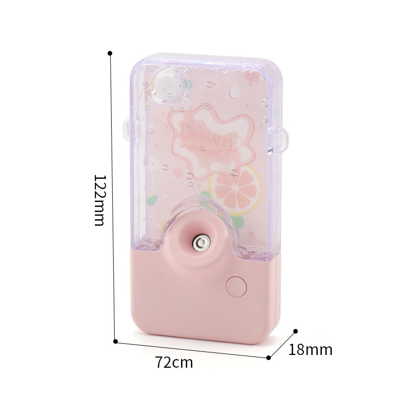 Portable Water Mist Humidifier – Handheld & Neck Spray Hydration Atomizer for Face & Skin Care