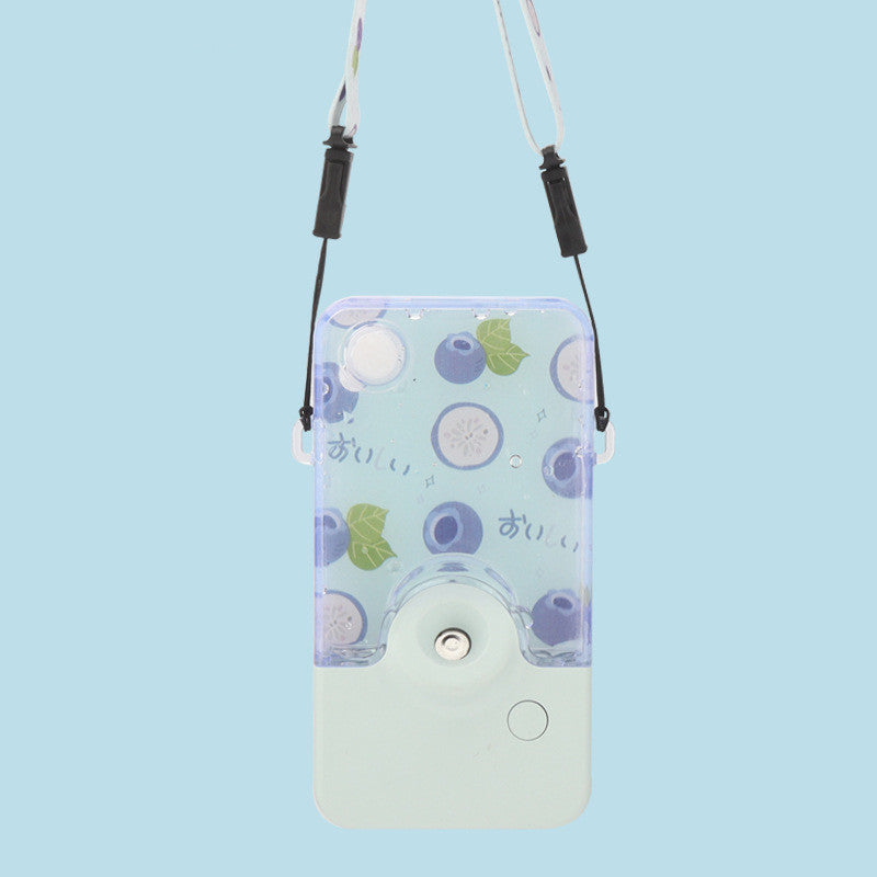 Portable Water Mist Humidifier – Handheld & Neck Spray Hydration Atomizer for Face & Skin Care