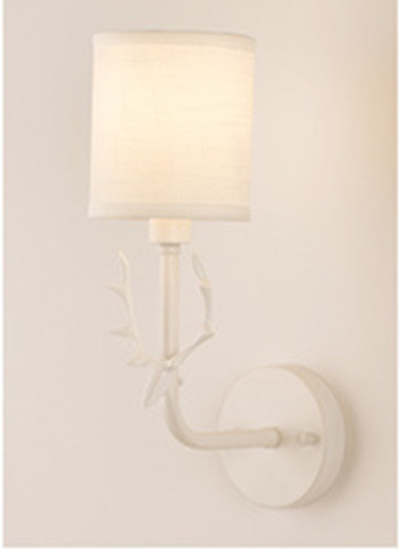 Wrought Iron Antlers Wall Lamp Modern Bedroom Bedside Aisle Living Room Hotel Wall Sconce Light