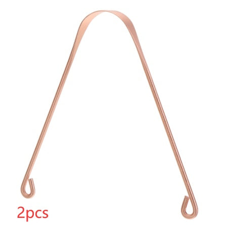 Tongue Scraper Cleaner for Oral Care Stainless Steel Tongue Coating Remover Fresh Breath Tool