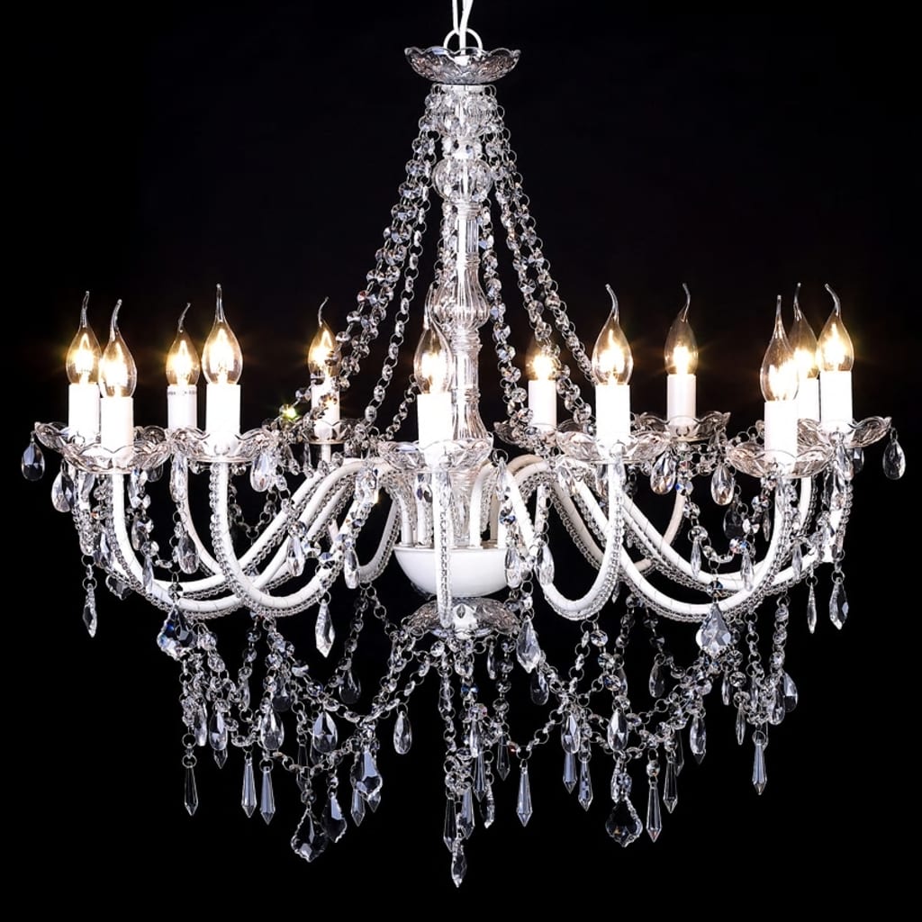Luxury Crystal Chandelier with 1600 Crystals – Modern Elegant Ceiling Light Fixture