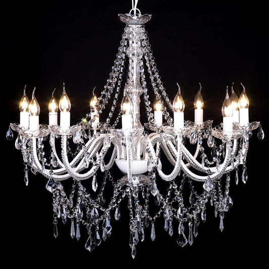 Luxury Crystal Chandelier with 1600 Crystals – Modern Elegant Ceiling Light Fixture