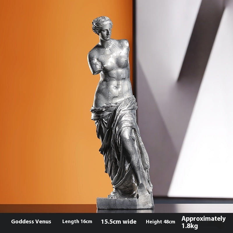 Retro Resin Sculpture – Decorative Simulation Craft for Home & Office Decor