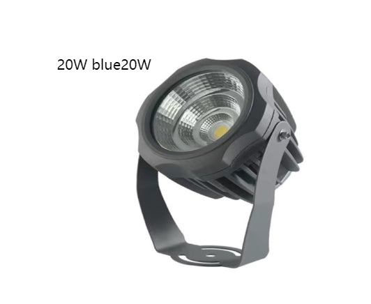 LED Garden Landscape Spotlight – Plug-In Tree Lawn Light for Outdoor Decor