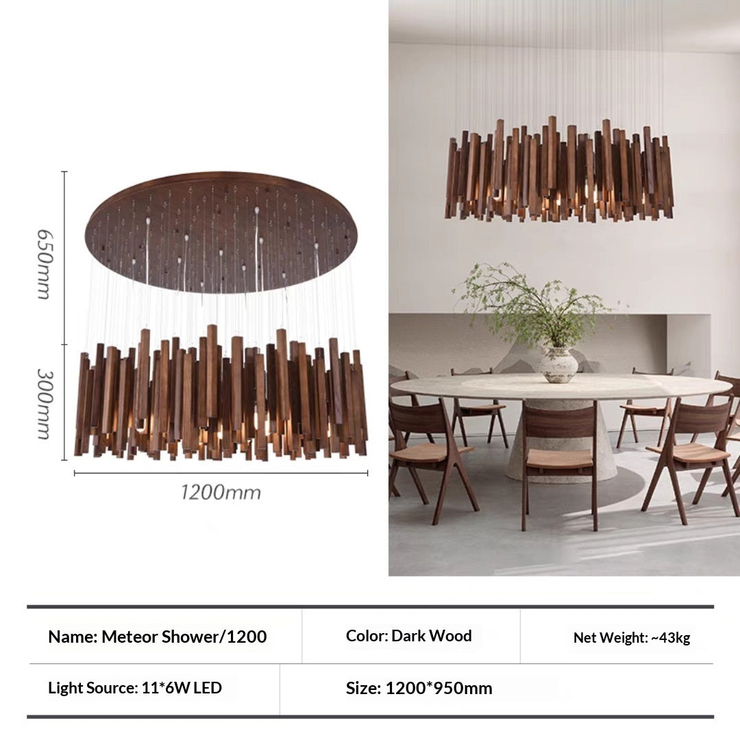 Modern Minimalist Chandelier – New Chinese Style Living, Dining & Tea Room Lamp