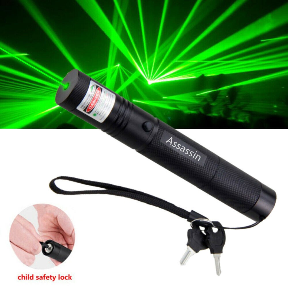 Green Laser Pointer Pen – 532nm USB Rechargeable Visible Beam Laser Torch (Long Range)