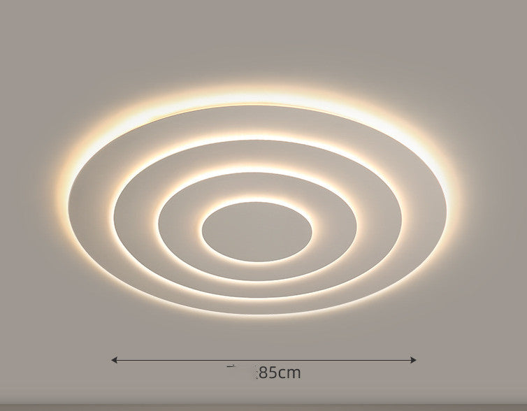 Simple LED Ceiling Lamp for Atmospheric Living Room Lighting