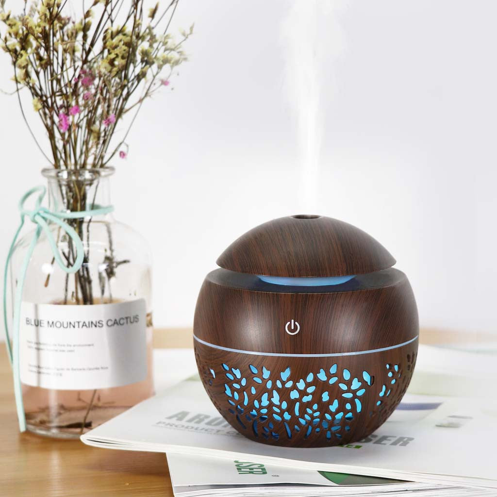 Mini Ultrasonic Mushroom Humidifier Hydrating Beauty Instrument Portable Cool Mist Air Moisturizer for Home Office