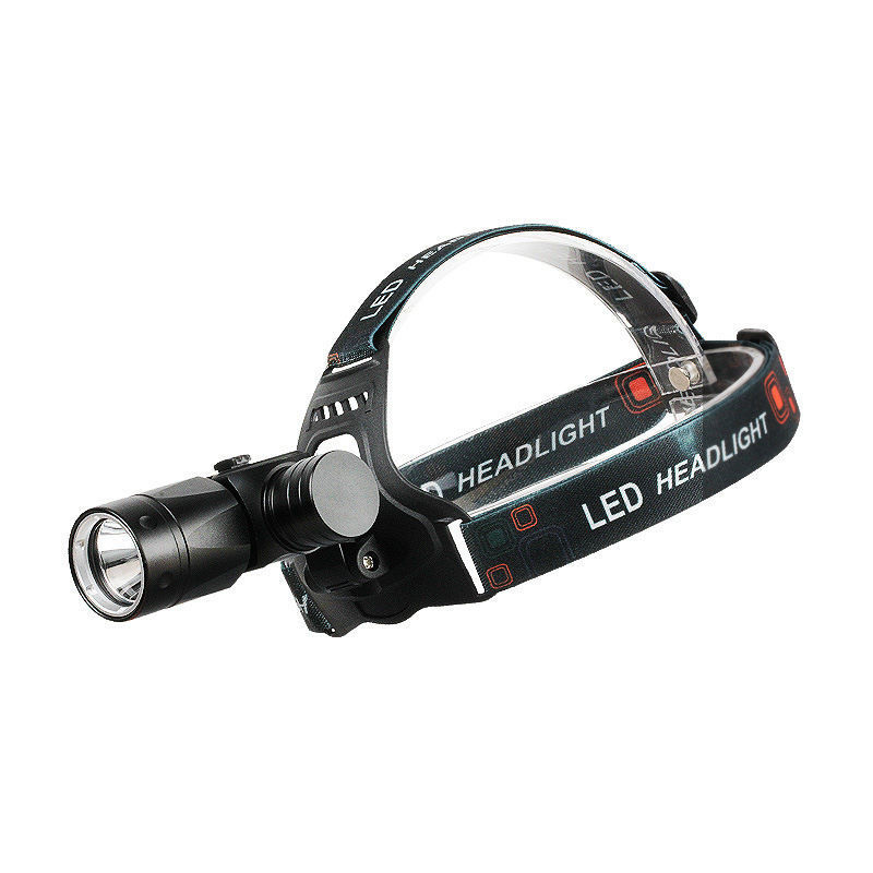 Rechargeable Diving Headlight Head-Mounted Underwater Strong Light LED Waterproof Dive Headlamp