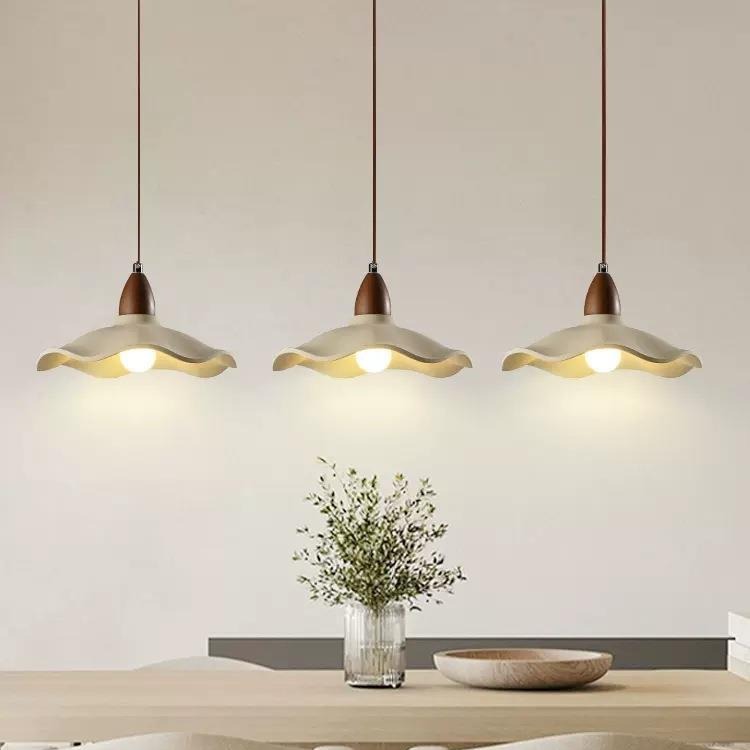 Japanese Style Chandelier for Bedroom Dining Room Bar Counter Minimalist Pendant Light
