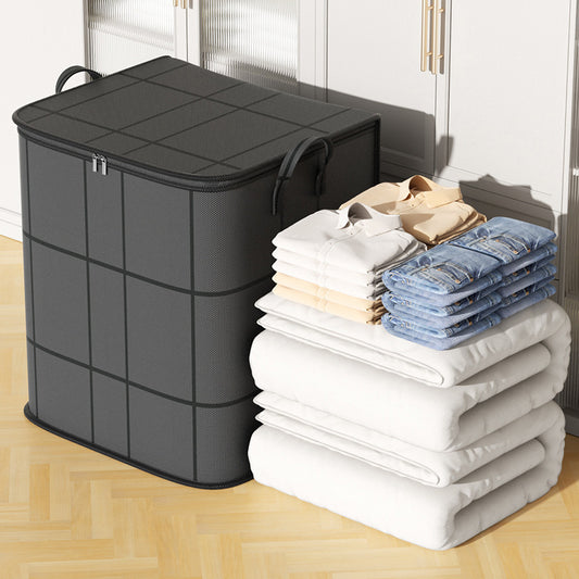 Large Capacity Clothes Storage Bag Wardrobe Organizer Quilts & Clothing Storage Bag for Moving & Travel