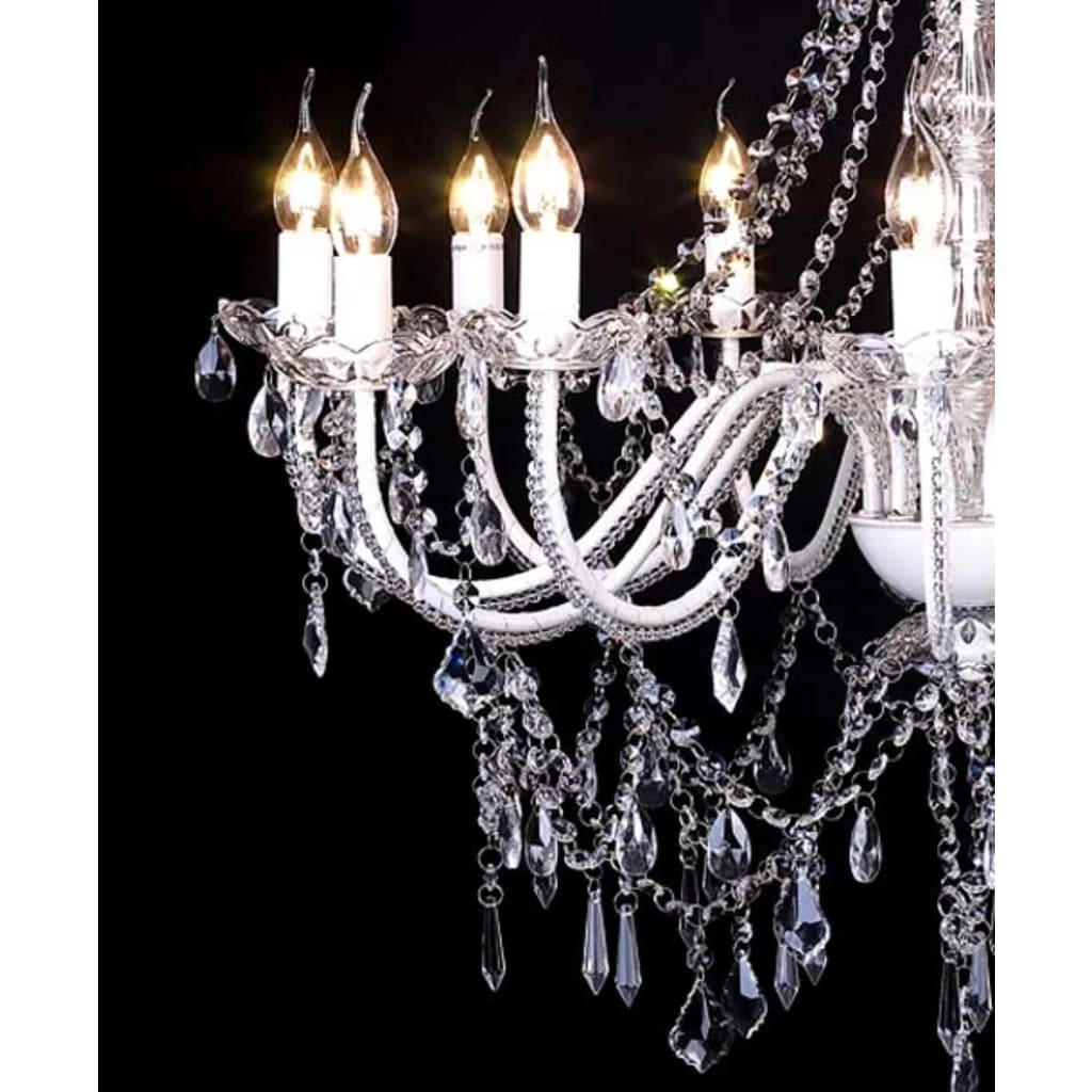 Luxury Crystal Chandelier with 1600 Crystals – Modern Elegant Ceiling Light Fixture