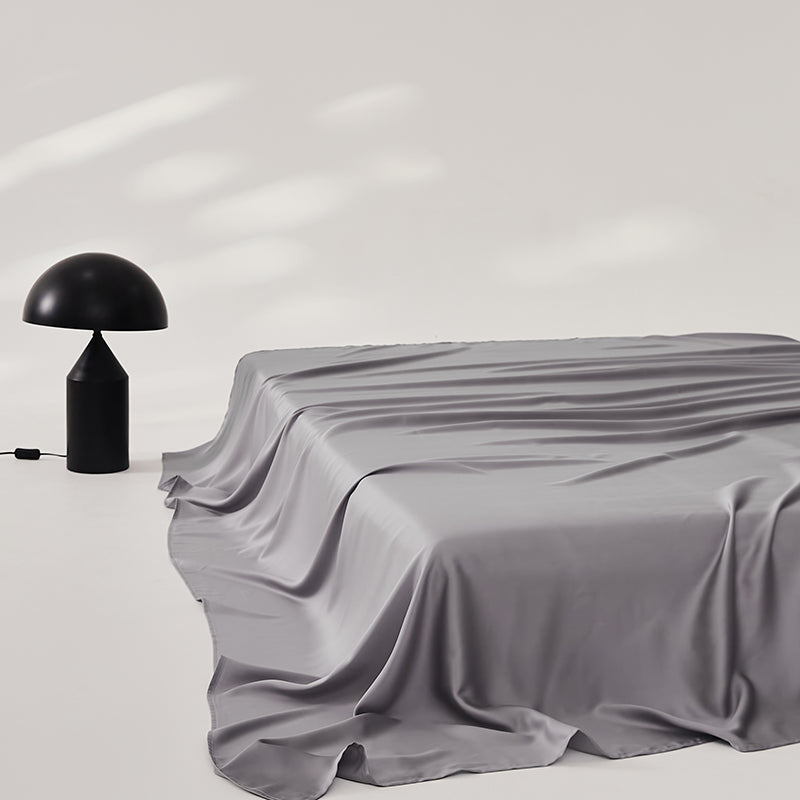 Single Bed Sheet Ice Silk Skin Friendly Pillowcase Soft Cooling Breathable Bed Linen Set