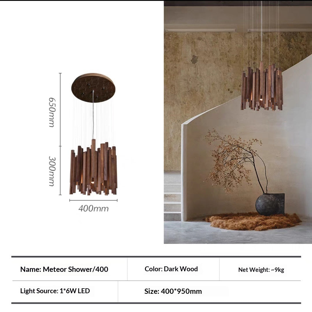 Modern Minimalist Chandelier – New Chinese Style Living, Dining & Tea Room Lamp
