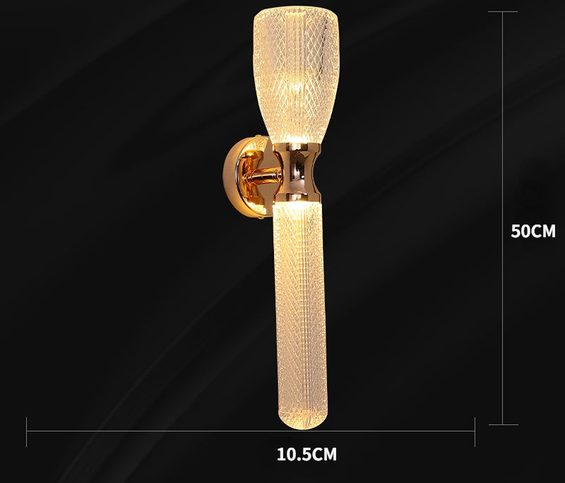 Nordic Minimalist Wall Lamp Light Luxury Living Room Bedroom Stairwell Background Wall Sconce
