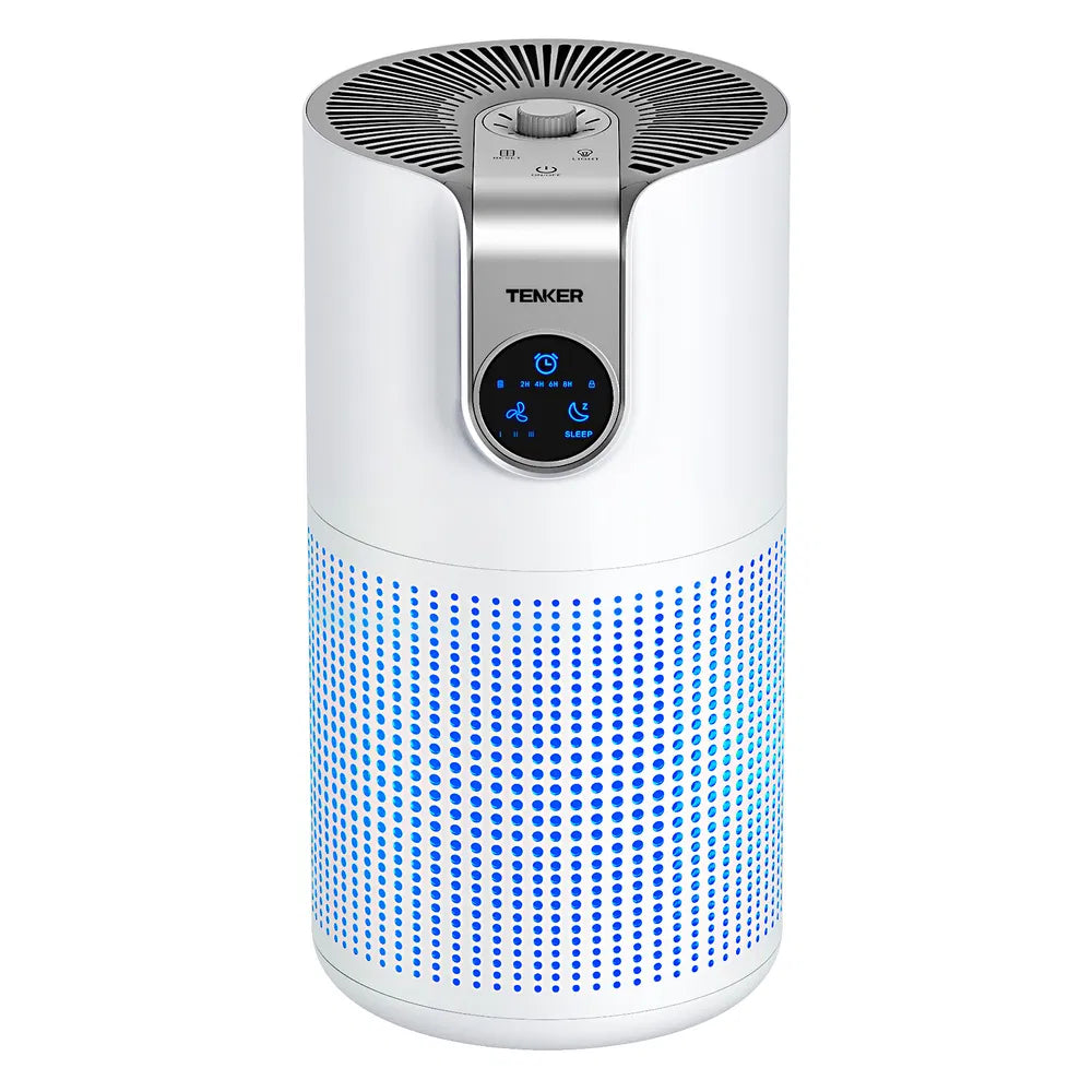 TENKER M03 Air Purifier for Large Rooms HEPA Air Cleaner for Home Bedroom Pets Smoke Pollen Dust Odor Removal