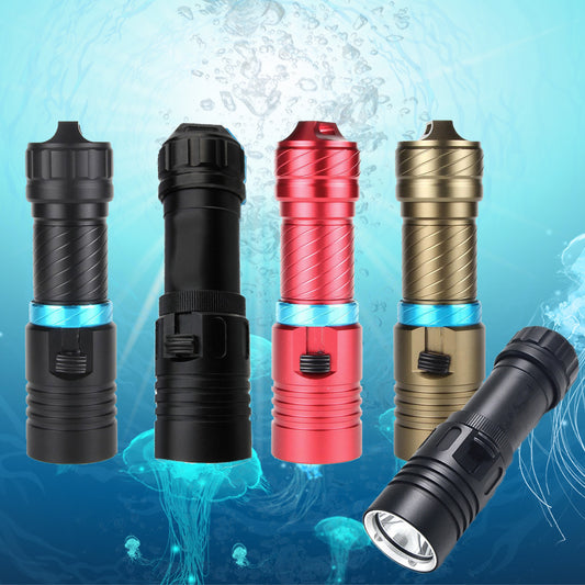 High Power Aluminum Alloy Diving Fill Light – Waterproof Underwater LED Torch