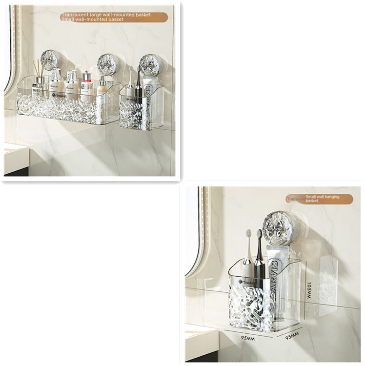 Wall-Mounted Bathroom Storage Box – Tissue, Shaver & Cloth Organizer Rack for Bathroom