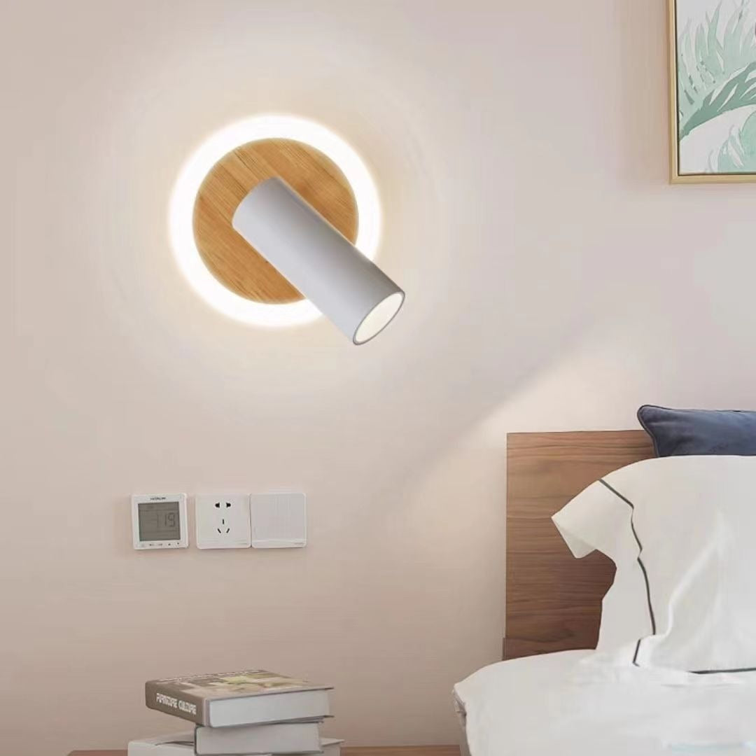 Swivel Bedside Wall Lamp Simple Modern Living Room Adjustable Wall Light Sconce