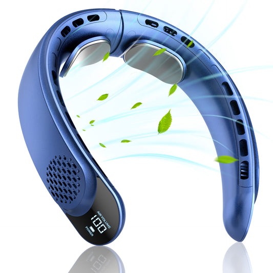 New Neck Hanging Fan – Ultra Quiet Portable Fan with Long Battery Life & Hands-Free Design