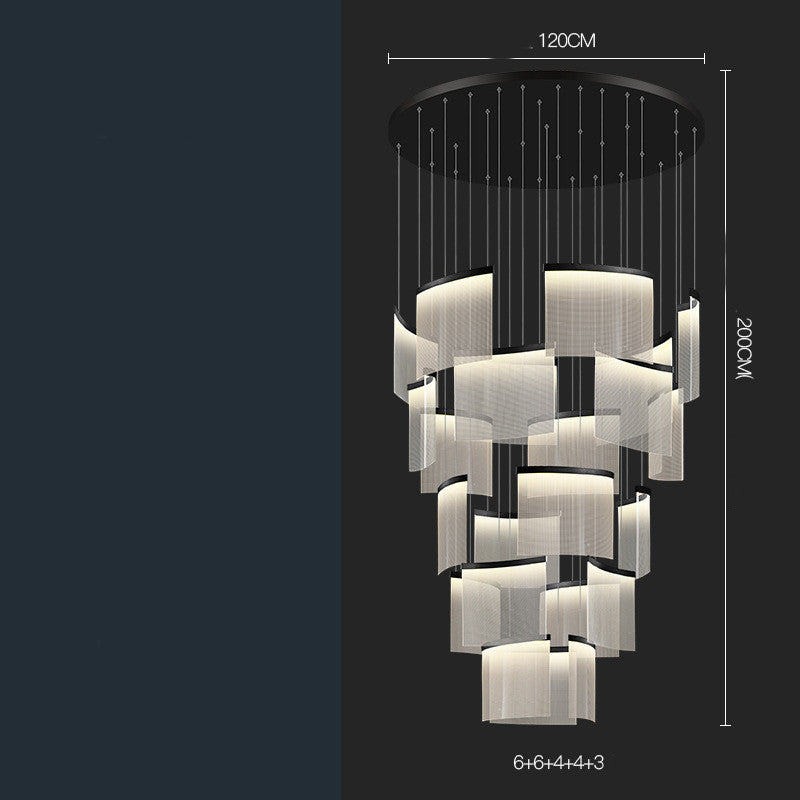 Large Chandelier for Villa Duplex & Living Room Luxury Decor
