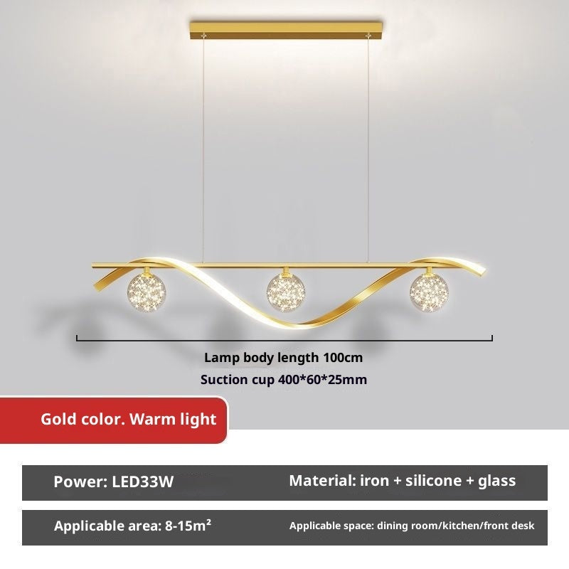 Starry Sky Modern Chandelier – Simple Personality Art Ceiling Light