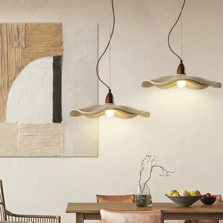 Japanese Style Chandelier for Bedroom Dining Room Bar Counter Minimalist Pendant Light
