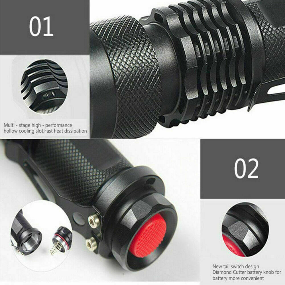 UV 395nm Blacklight Flashlight – Mini Handheld Detector for Pet Urine, Bed Bugs & Scorpions
