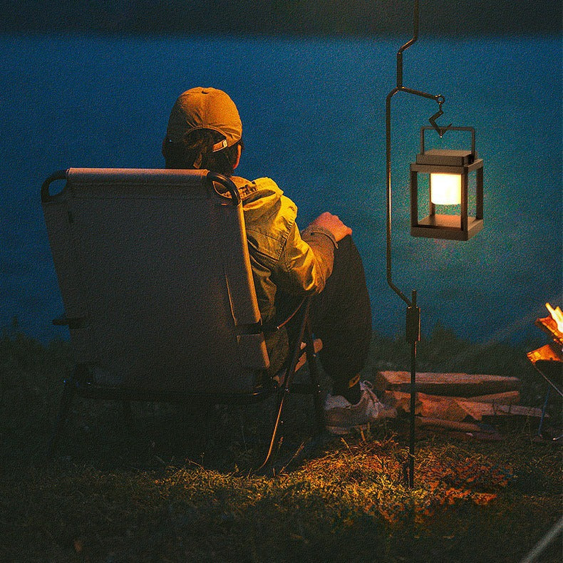 Outdoor USB Handheld Multifunctional Rechargeable Ambient Light Portable Camping Emergency LED Lamp